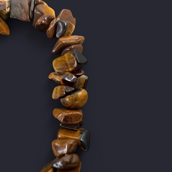 Tiger’s Eye Crystal Bead Bracelet - Picture 4 of 5